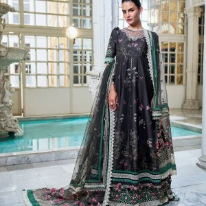 Sobia Nazir Luxury Embroidered Lawn 3 Piece Suit  Unstitched Be-Fresh