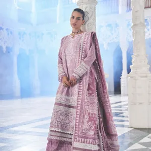 Sobia Nazir Luxury Embroidered Lawn 3 Piece Suit  Unstitched Be-Fresh