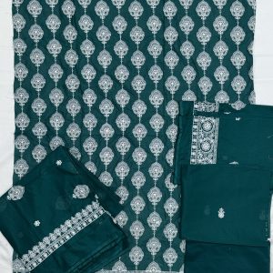 Image Luxury Embroidery 3 Piece Suit -Unstitched, A-Grade