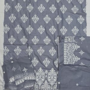 Image Luxury Embroidery 3 Piece Suit -Unstitched, A-Grade