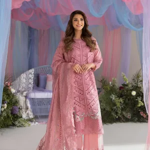 Sobia Nazir Luxury Embroidered Lawn 3 Piece Suit  Unstitched Be-Fresh