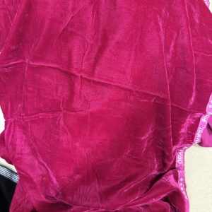 Rani Pink |Pink Sapphire| 9000 Micro Velvet — Premium Unstitched Fabric