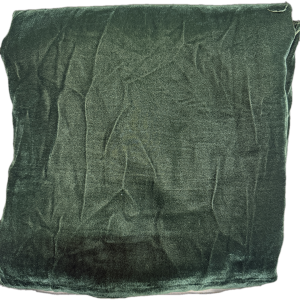 Cypress Bottle Green Velvet — Premium Unstitched Fabric