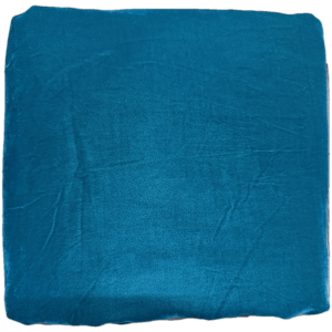 Peacock Blue (Blue Sapphire) Velvet — Premium Unstitched Fabric