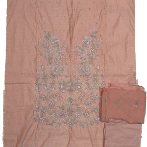Gul Ahmed 3-Piece Embroidered Suit — Dusty Rose Pink (Befresh)