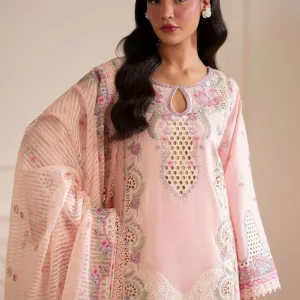 AJR Embroidered Lawn Suits Unstitched 3 Piece Summer Collection