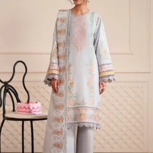 AJR Embroidered Lawn Suits Unstitched 3 Piece Summer Collection