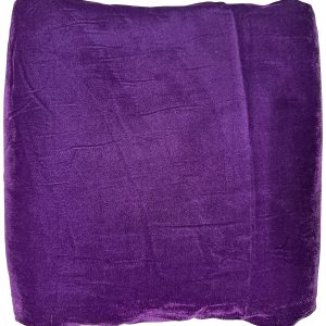 Deep Royal Purple — 9000 Micro Velvet — Premium Unstitched Fabric