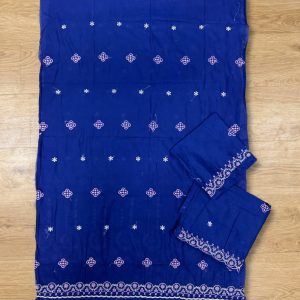 Image Royal Blue Embroidered Lawn 2 Piece – Grade A